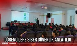 Öğrencilere Siber Güvenlik Anlatıldı