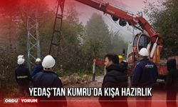 YEDAŞ’tan Kumru’da Kışa Hazırlık