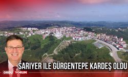 Sarıyer İle Gürgentepe Kardeş Oldu