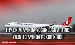 THY Ekim Ayında Yoğunluğu Artırdı Yılın 10 Ayında Rekor Kırdı!