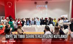 Ünye’de Tıbbi Sekreterler Günü Kutlandı