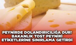 Peynirde Dolandırıcılığa Dur! Bakanlık Tost Peyniri Etiketlerine Sınırlama Getirdi