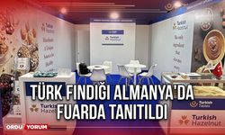 Türk fındığı Almanya'da Fuarda Tanıtıldı