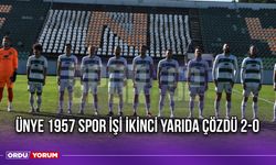 Ünye 1957 Spor İşi İkinci Yarıda Çözdü 2-0