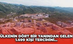 Ülkenin dört bir yanından gelen 1.699 kişi tercihini...