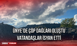 Ünye’de Çöp Dağları Oluştu Vatandaşlar İsyan Etti