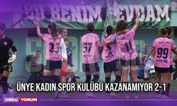 Ünye Kadın Spor Kulübü Kazanamıyor 2-1