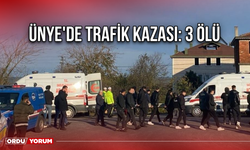 Ünye'de Trafik Kazası: 3 Ölü