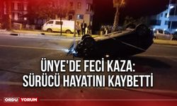 Ünye'de Feci Kaza: Sürücü Hayatını Kaybetti