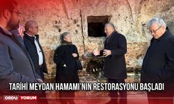 Tarihi Meydan Hamamı’nın Restorasyonu Başladı