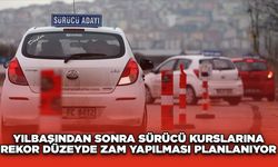 Yılbaşından Sonra Sürücü Kurslarına Rekor Düzeyde Zam Yapılması Planlanıyor