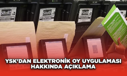 YSK'dan Elektronik Oy Uygulaması Hakkında Açıklama