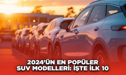 2024'ün En Popüler SUV Modelleri: İşte İlk 10