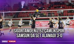 Sigortamdeniz 52 Çamlıkspor, Samsun'da Set Alamadı 3-0