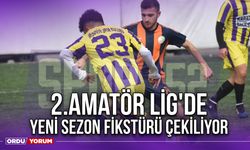 2.Amatör Lig'de Yeni Sezon Fikstürü Çekiliyor