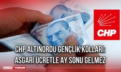 CHP Altınordu Gençlik Kolları: Asgari Ücretle Ay Sonu Gelmez