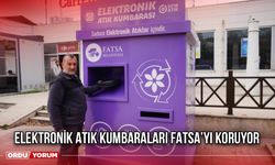 Elektronik Atık Kumbaraları Fatsa’yı Koruyor