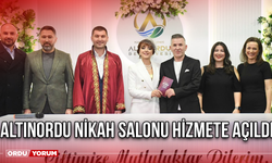 Altınordu Nikah Salonu Hizmete Açıldı