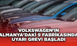 Volkswagen'in Almanya'daki 9 fabrikasında uyarı grevi başladı