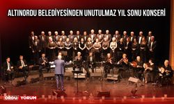 Altınordu Belediyesinden Unutulmaz Yıl Sonu Konseri