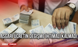 Asgari ücretin Değişme İhtimali Kalmadı