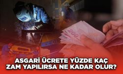 Asgari Ücret Zam Oranları! Asgari Ücrete Yüzde Kaç Zam Yapılırsa Ne Kadar Olur? Yüzde 25, 30, 35, 40