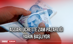 Asgari ücrette zam pazarlığı yarın başlıyor