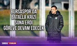 Bursaspor'da Batalla Krizi Sona Erdi, Göreve Devam Edecek