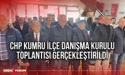 CHP Kumru İlçe Danışma Kurulu Toplantısı Gerçekleştirildi