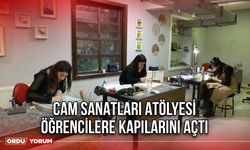 Cam Sanatları Atölyesi Öğrencilere Kapılarını Açtı