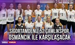 Sigortamdeniz 52 Çamlıkspor, Osmancık İle Karşılaşacak