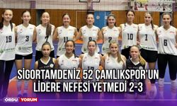 Sigortamdeniz 52 Çamlıkspor'un Lidere Nefesi Yetmedi 2-3