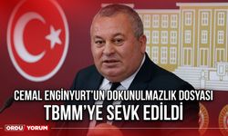 Cemal Enginyurt’un Dokunulmazlık Dosyası TBMM’ye Sevk Edildi