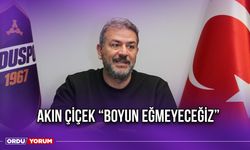 Akın Çiçek “Boyun Eğmeyeceğiz”