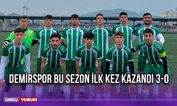 Demirspor Bu Sezon İlk Kez Kazandı 3-0