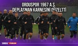 Orduspor 1967 A.Ş. Deplasman Karnesini Düzeltti