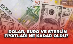 Dolar, Euro ve Sterlin Fiyatları Ne Kadar Oldu?