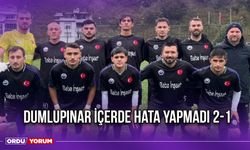 Dumlupınar İçerde Hata Yapmadı 2-1