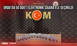 Ordu’da 50 Adet Elektronik Sigara Ele Geçirildi