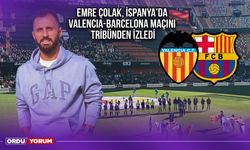 Emre Çolak, İspanya'da Valencia-Barcelona Maçını Tribünden İzledi