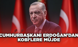 Cumhurbaşkanı Erdoğan'dan KOBİ'lere Müjde