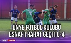 Ünye Futbol Kulübü, Esnaf'ı Rahat Geçti 0-4