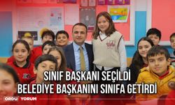 Sınıf Başkanı Seçildi, Belediye Başkanını Sınıfa Getirdi