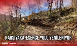 Karşıyaka-Esence Yolu Yenileniyor