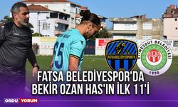 Fatsa Belediyespor'da Bekir Ozan Has'ın İlk 11'i