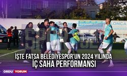 İşte Fatsa Belediyespor'un 2024 Yılında İç Saha Performansı