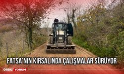 Fatsa’nın Kırsalında Çalışmalar Sürüyor