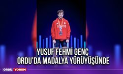 Yusuf Fehmi Genç, Ordu'da Madalya Yürüyüşünde