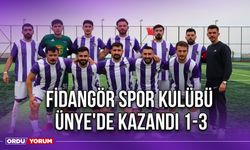 Fidangör Spor Kulübü, Ünye'de Kazandı 1-3