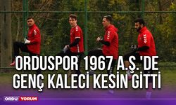 Orduspor 1967 A.Ş.'de Genç Kaleci Kesin Gitti